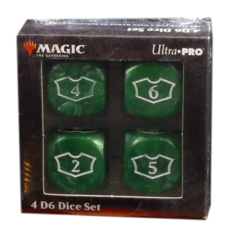Green Loyalty Dice for Magic the Gathering