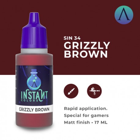 Instant Color Grizzly Brown
