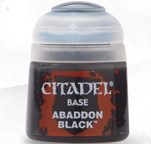Citadel Abaddon Black Base Paint