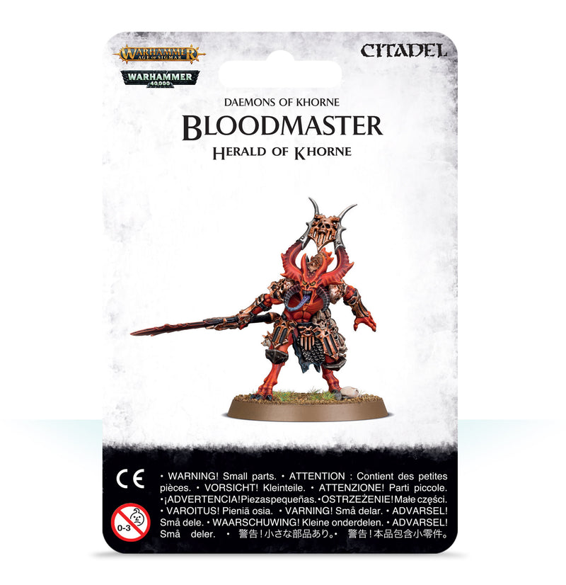 Daemons Of Khorne Bloodmaster, Herald of Khorne