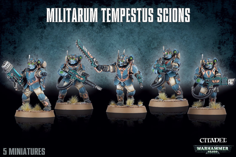 Astra Militarum Militarum Tempestus Scions / Command Squad
