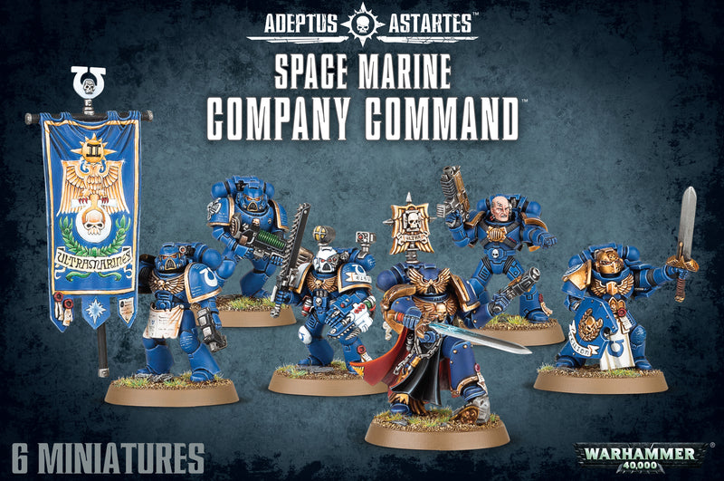Space Marines Company Command