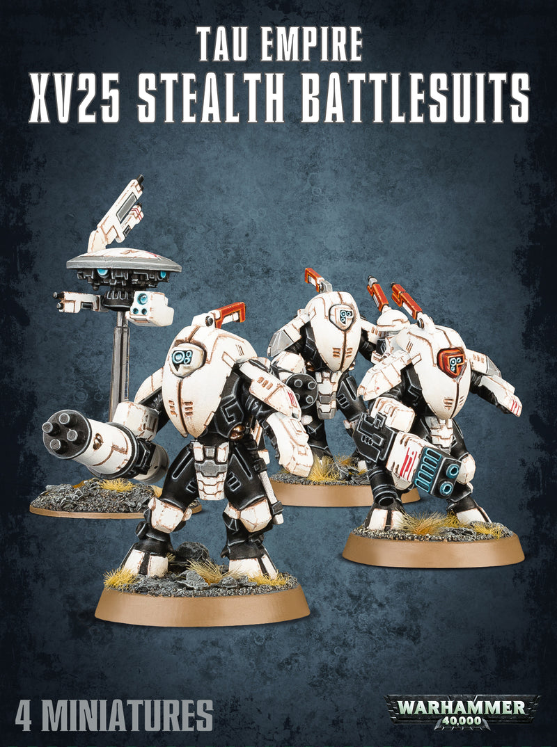 T'au Empire XV25 Stealth Battlesuits OOP
