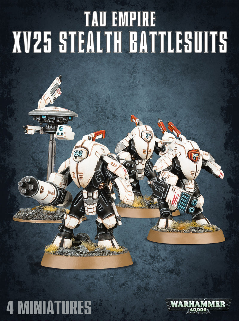 T'au Empire XV25 Stealth Battlesuits
