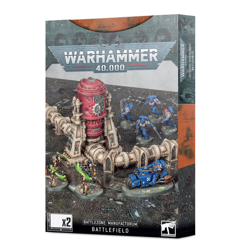 Warhammer 40K Battlezone Manufactorum Battlefield