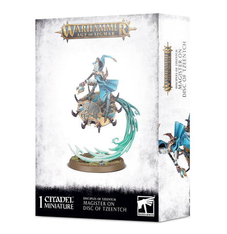 Disciples Of Tzeentch Magister on Disc of Tzeentch