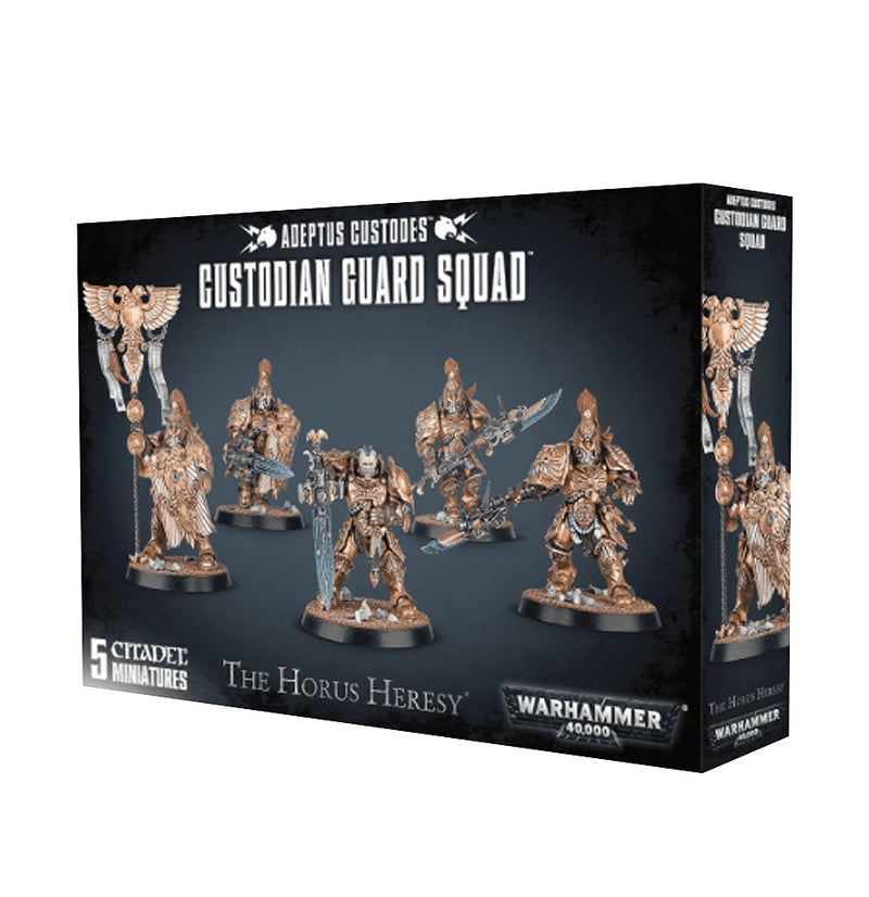 Adeptus Custodes Custodian Guard Squad / Vexilus Praetor / Shield-Captain