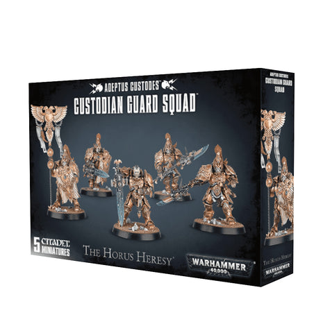 Adeptus Custodes Custodian Guard Squad / Vexilus Praetor / Shield-Captain