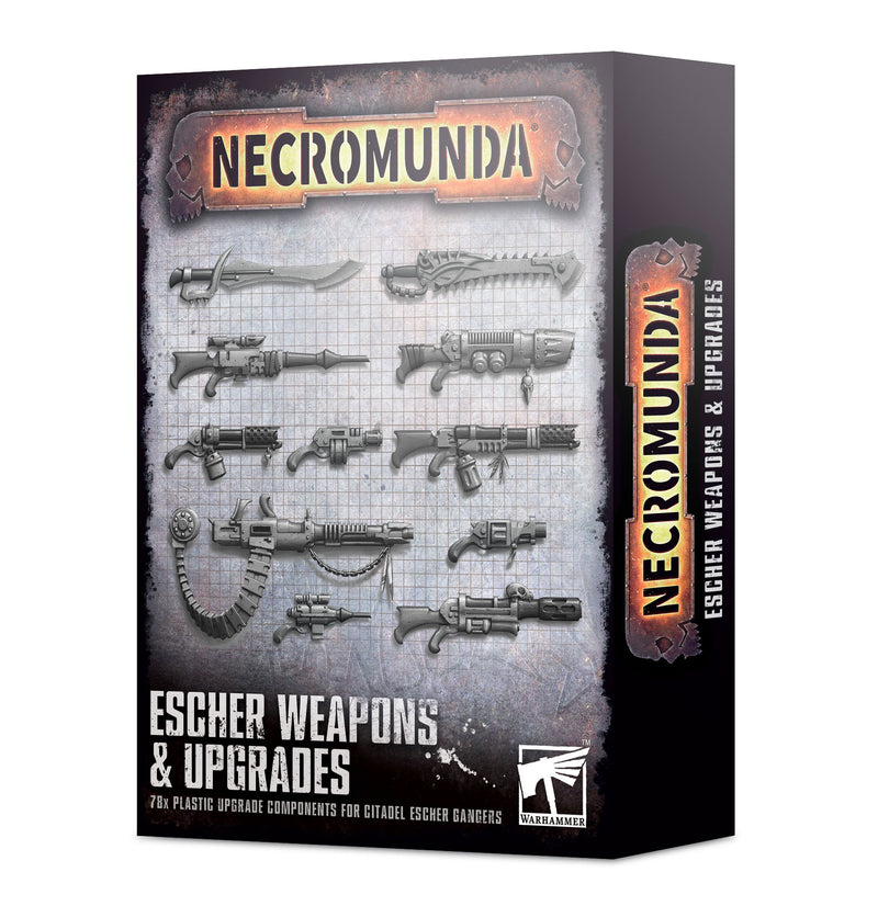 Necromunda Escher Weapons and Upgrade