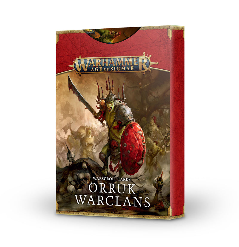 Orruk Warclans Warscroll Cards