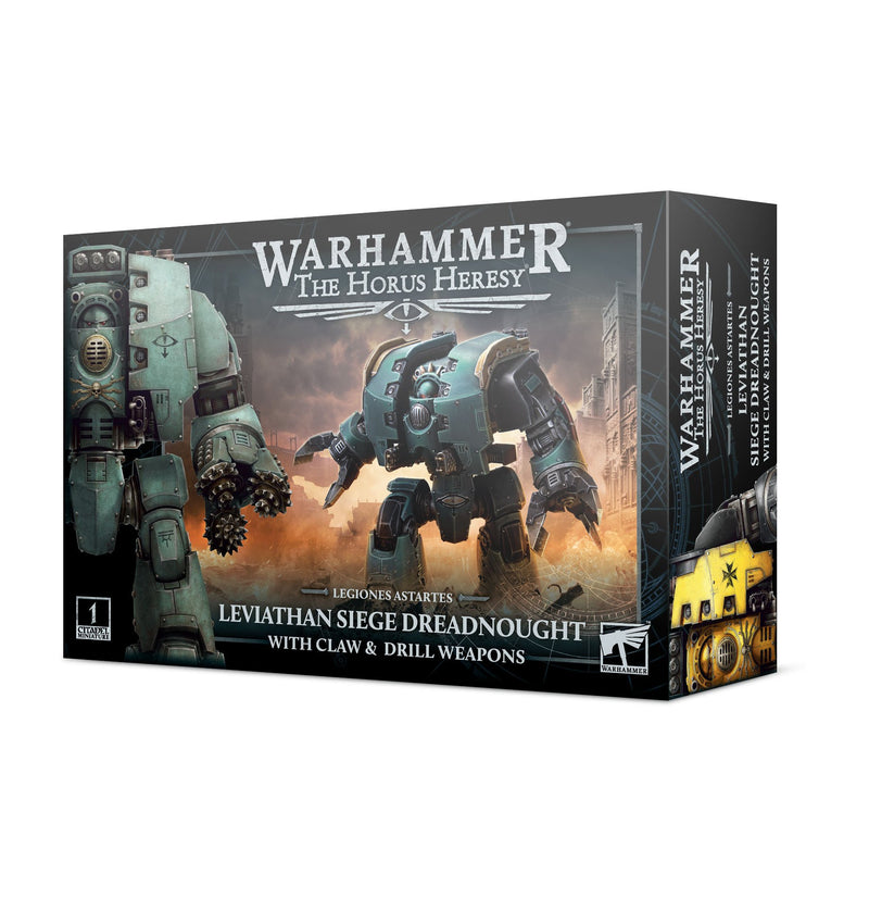 Age of Darkness: Horus Heresy - Legiones Astartes: Leviathan Dreadnought With Claw & Drill Weapon
