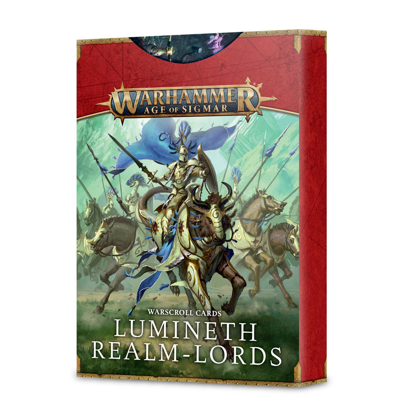 Lumineth Realm Lords Warscroll Cards 2022