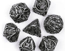 Human Bone Metal Hollow Dice Set