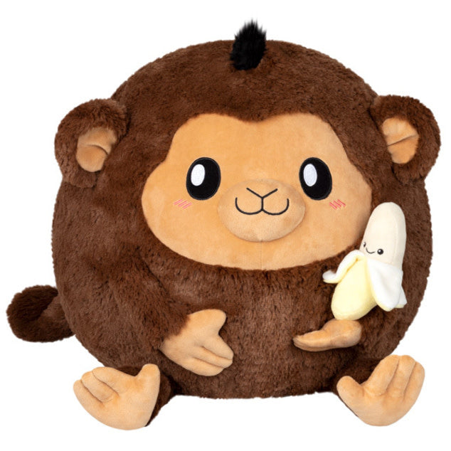 Squishable Monkey With Banana 7"