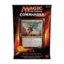 Wade Into Battle Commander 2015 Deck