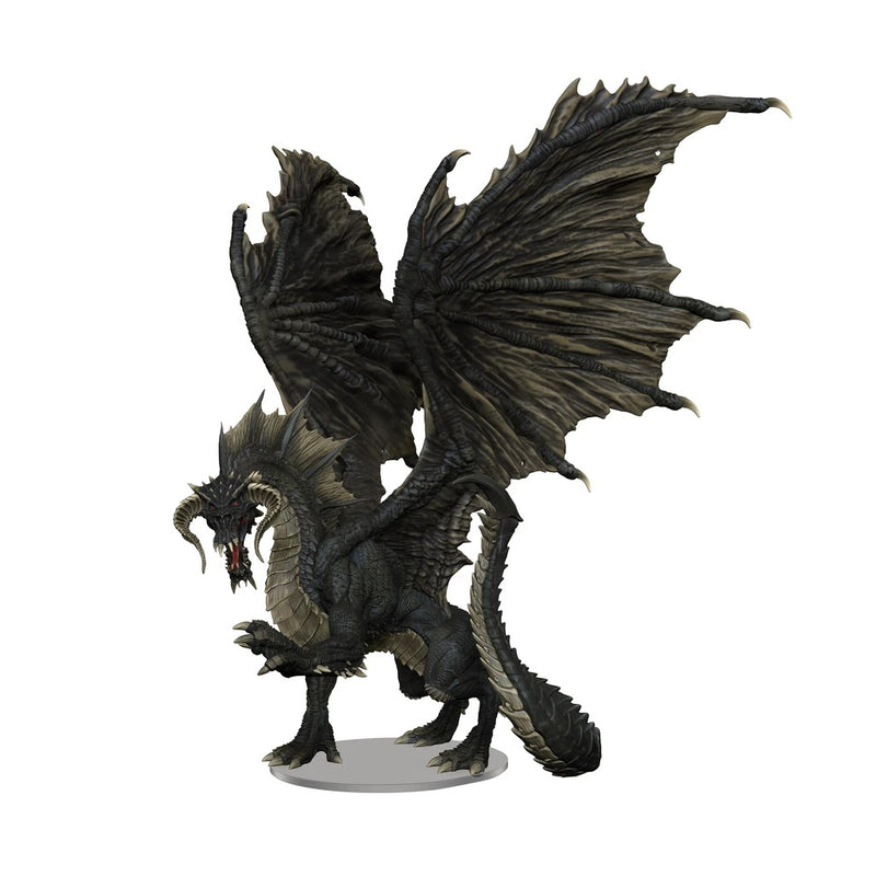 Dungeons & Dragons - Icons of the Realms Adult Black Dragon