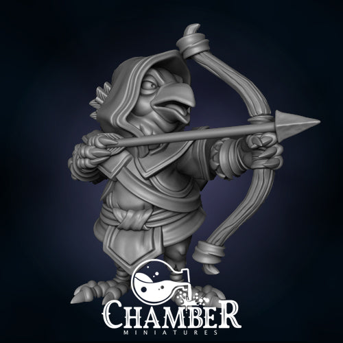 Kenku Archer - Resin Miniature