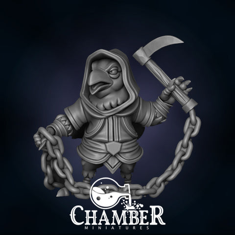 Kenku w/ Chain - Resin Miniature