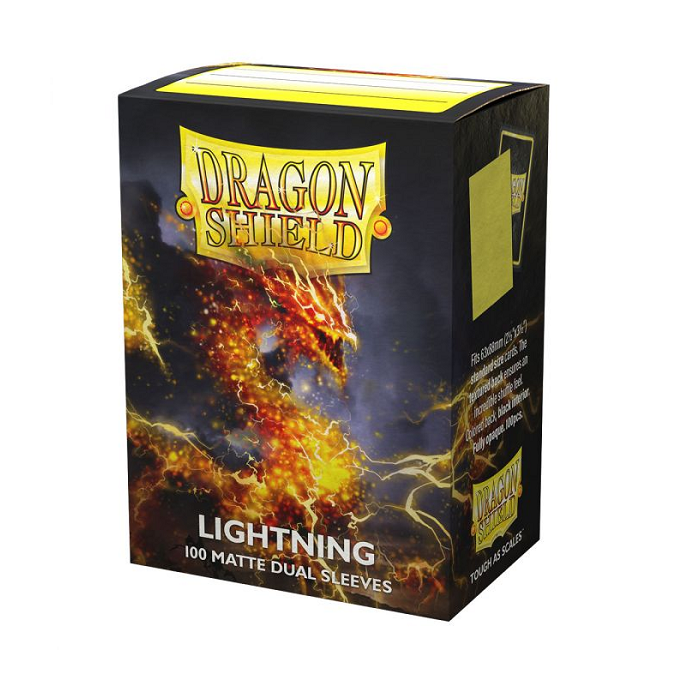 Dragon Shield Matte Dual Sleeves - Lightning 100ct