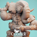 Loxodon Archer - Resin Miniature