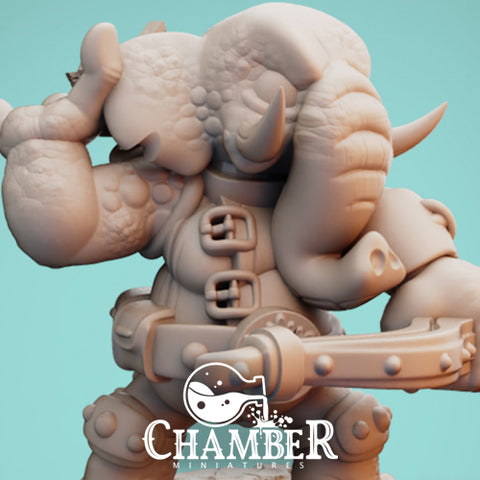 Loxodon Archer - Resin Miniature