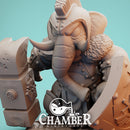 Loxodon w/ Hammer - Resin Miniature