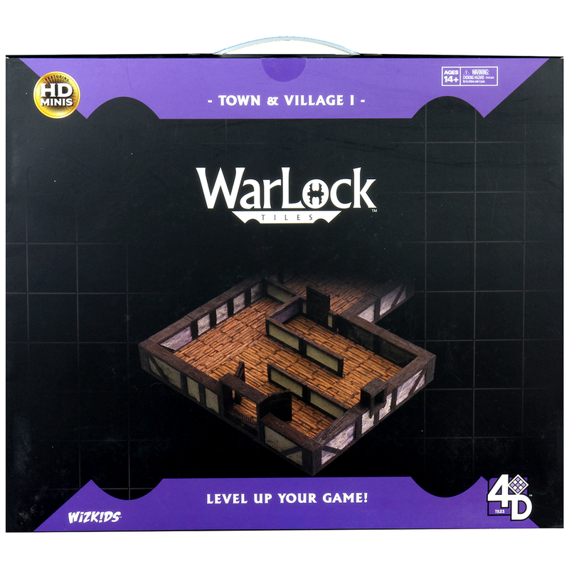 Warlock Dungeon Tiles Town and Village 2 Full Height Plaster Walls