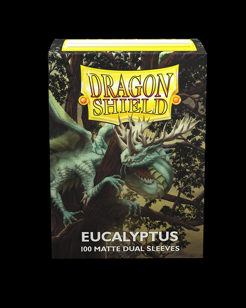 Dragon Shield Matte Dual Sleeves - Eucalyptus 100ct