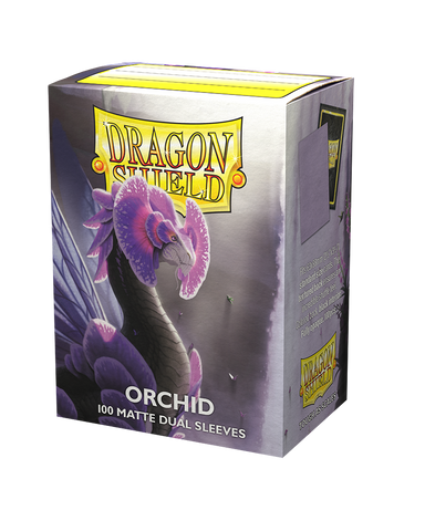 Dragon Shield Matte Dual Sleeves - Orchid 100ct
