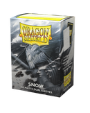 Dragon Shield Matte Dual Sleeves - Snow 100ct