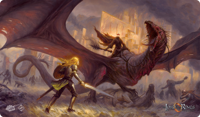 Lord of the Rings Flame of the West Playmat