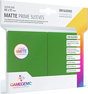 Gamegenic Prime Green Matte Standard Sleeves