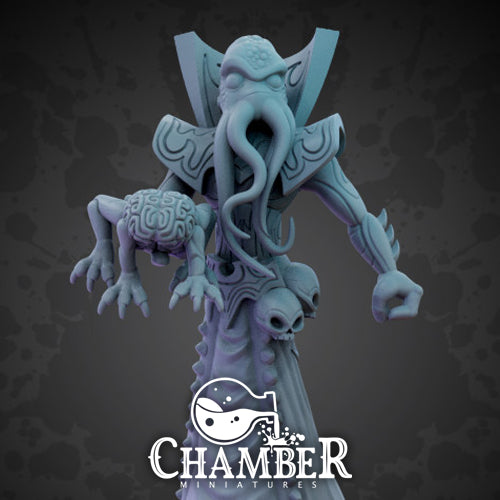 Mindflayer W/ Devourer - Resin Miniature