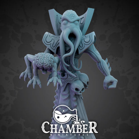 Mindflayer W/ Devourer - Resin Miniature