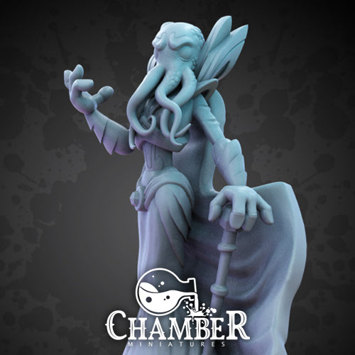 Mindflayer W/ Cape - Resin Miniature