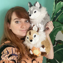 Squishable Mini Hati II Moon Wolf 7"