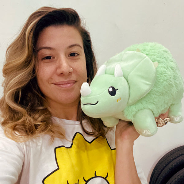 Squishable Mini Triceratops 7"