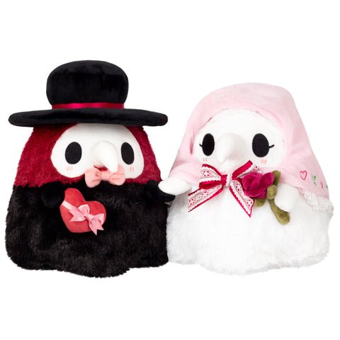 Squishable Mini Plague Doctor + Plague Nurse Valentines Set 7"