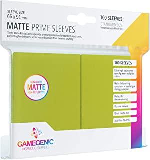 Gamegenic Prime Lime Matte Standard Sleeves