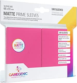 Gamegenic Prime Pink Matte Standard Sleeves