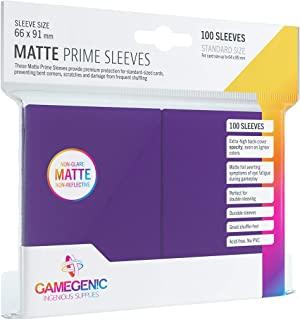 Gamegenic Prime Purple Matte Standard Sleeves