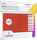 Gamegenic Prime Red Matte Standard Sleeves