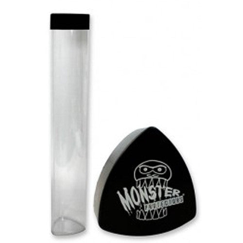 Playmat Tube Clear With Black Caps