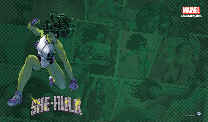 Marvel Champions Prime Game Mat She-Hulk