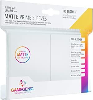 Gamegenic Prime White Matte Standard Sleeves