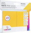 Gamegenic Prime Yellow Matte Standard Sleeves