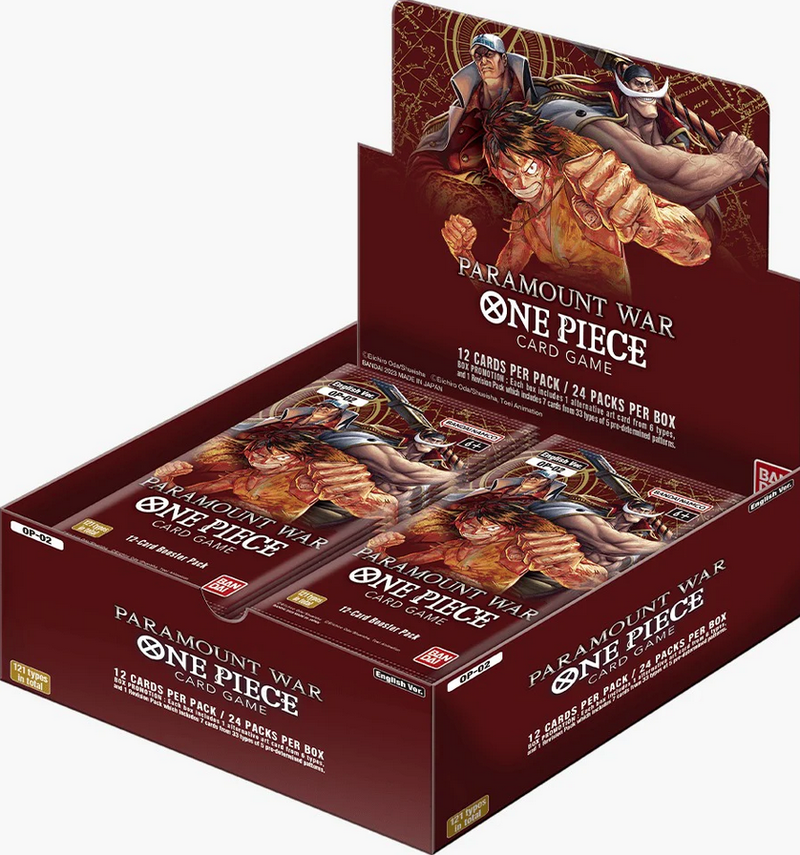 One Piece TCG Paramount War Booster [Sealed Box]