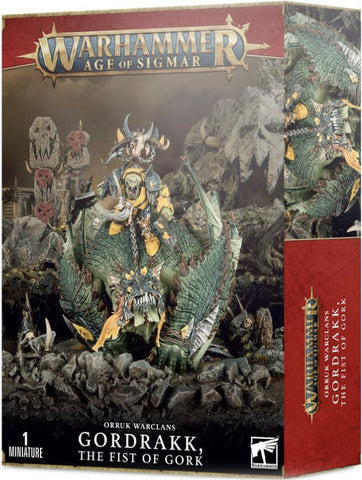Orruk Warclans Gordrakk, Fist of Gork / Megaboss on Maw-krusha