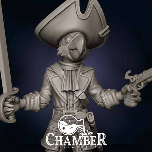 Parite Captain - Resin Miniature