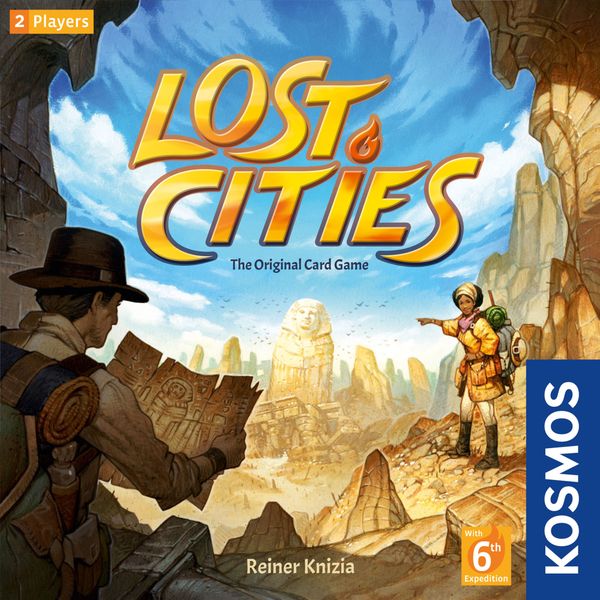 Lost Cities: Card Game With 6th Expedtion